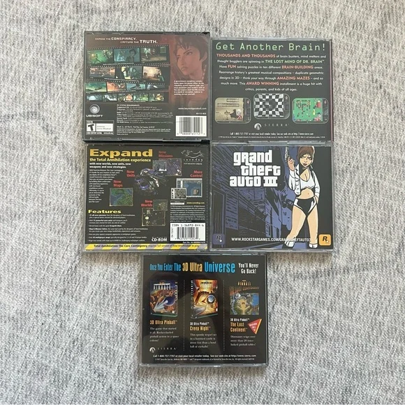 Lot of 5 PC Computer Games - Picture 2 of 2